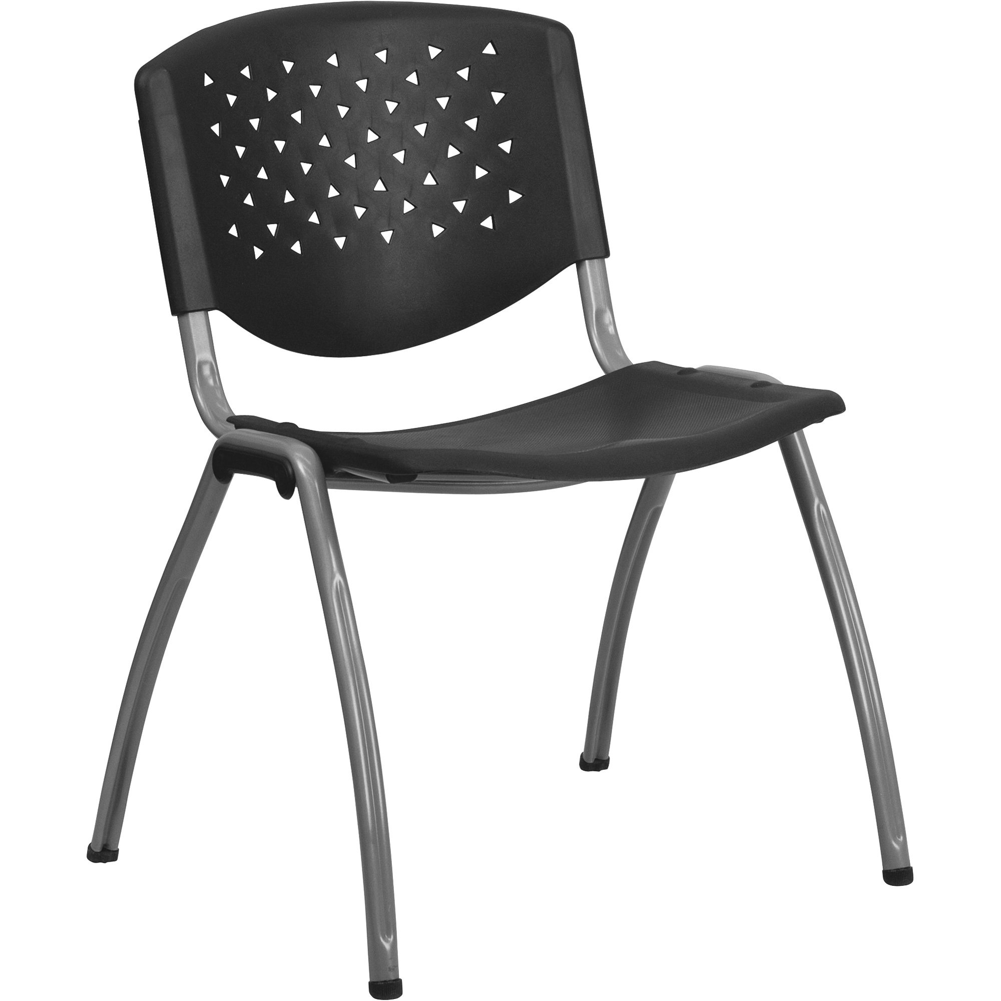 Flash Furniture Plastic Stack Chair — 880-Lb. Capacity